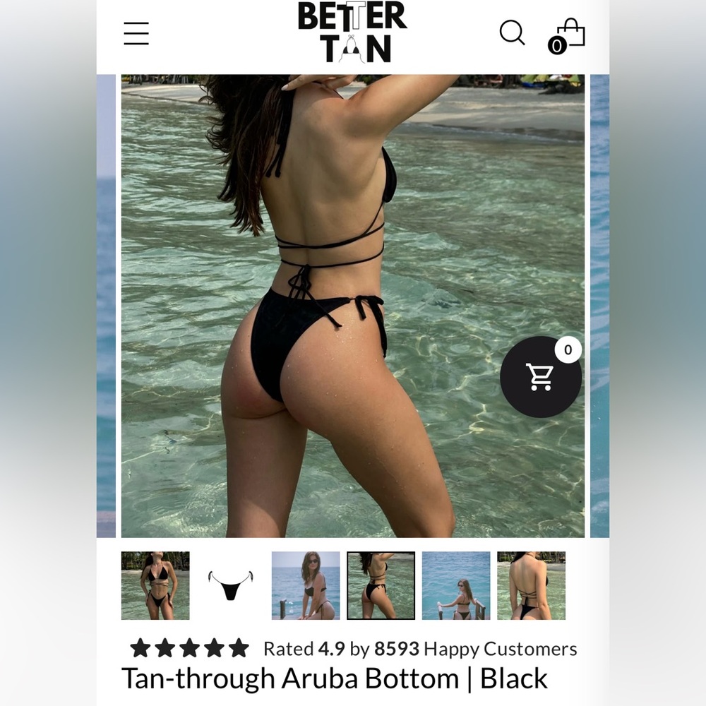 Better Tan Aruba Bikini Bottom